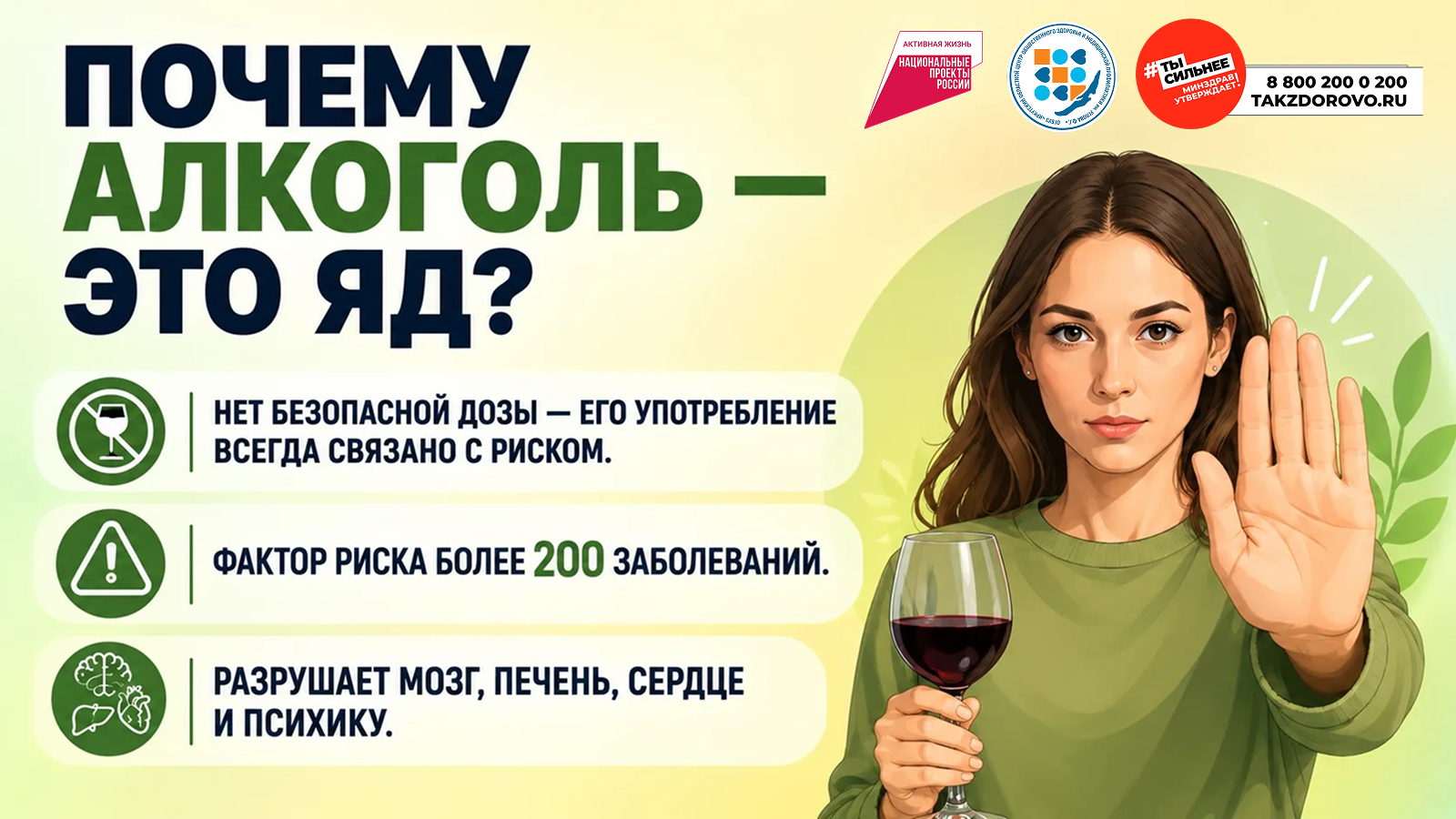 неделя отказа от алкоголя